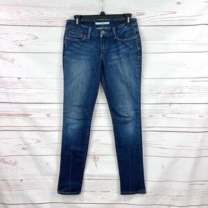 Joes Jeans The Chelsea Faded Indigo Vitti Wash Y2K Skinny Ankle Jeans 27